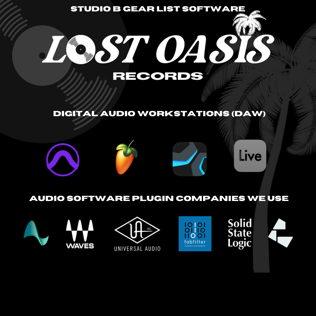 Studio B Hourly Rates w/ Engineer.