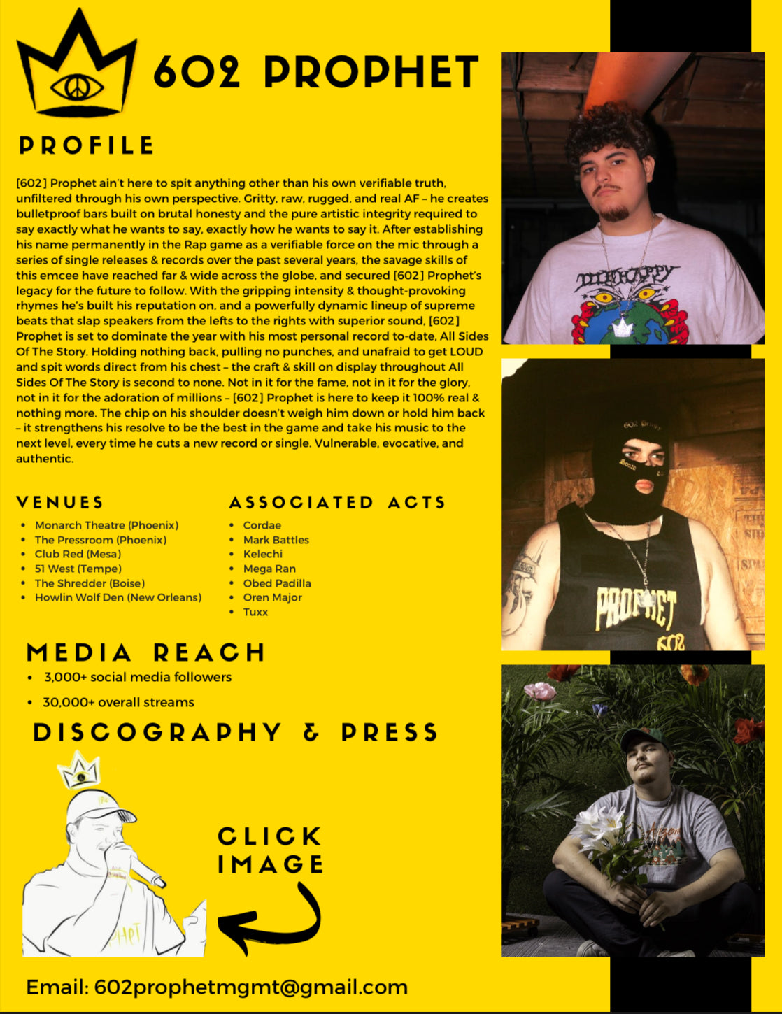 Electronic Press Kits (EPK’s).