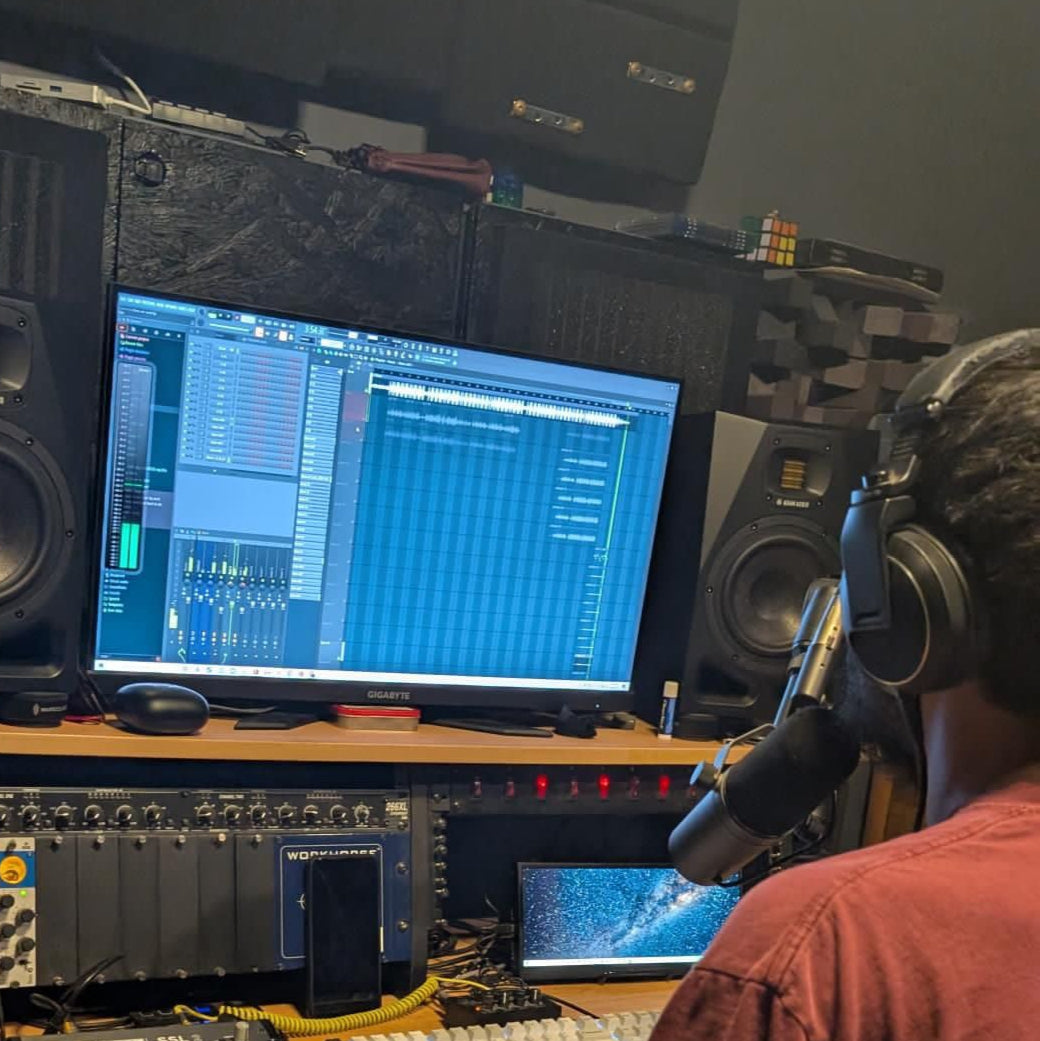 Music Production: Hourly Rate (Mixing, Recording, Editing).