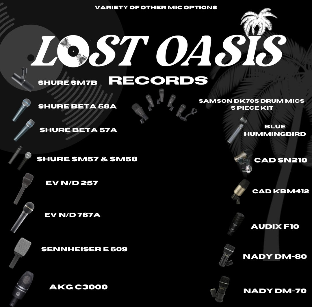 Studio A Hourly Rates w/ Engineer.