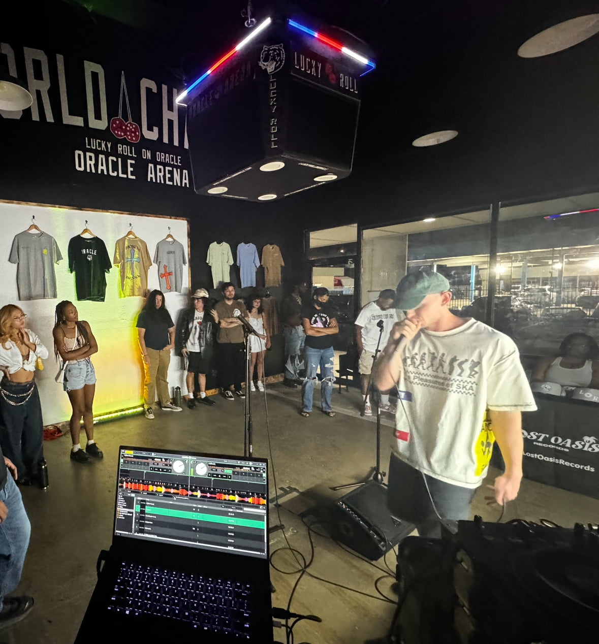 BENJAMIN ALISTAIR PERFORMING AT LUCKY ROLL ON ORACLE TUCSON, AZ 9.28.24