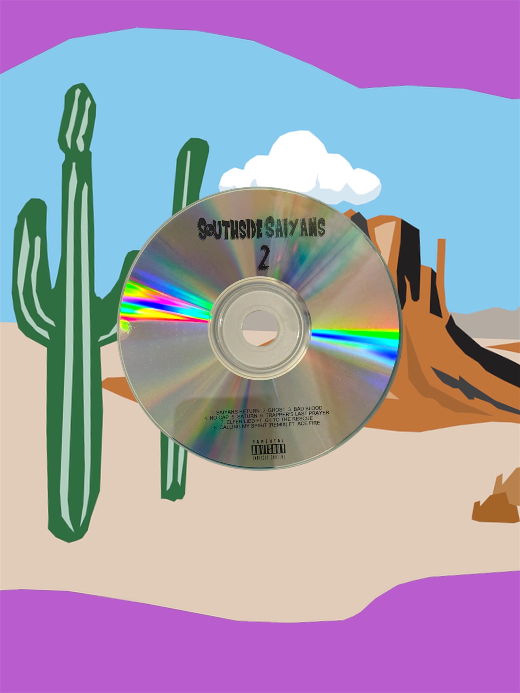 Southside Saiyans 2 - [602] Prophet & Fronto1600 (Mixtape CD)