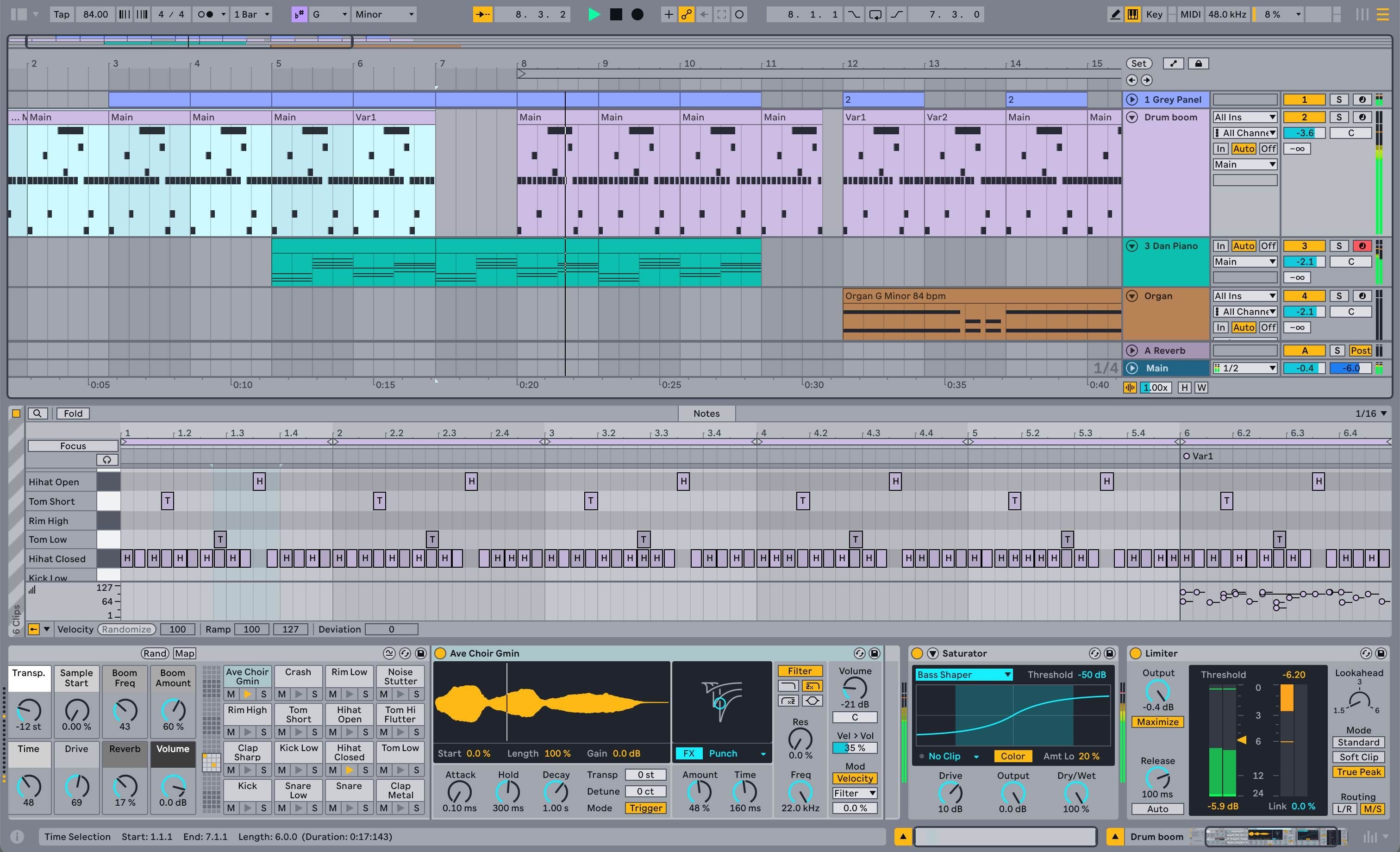 Music Production: Hourly Rate (Mixing, Recording, Editing).