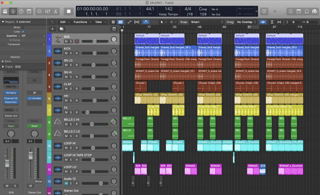 Music Production: Hourly Rate (Mixing, Recording, Editing).
